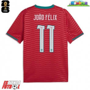 Portugal Joao Felix #11 Primera Equipación Mundial 2026 Manga Corta
